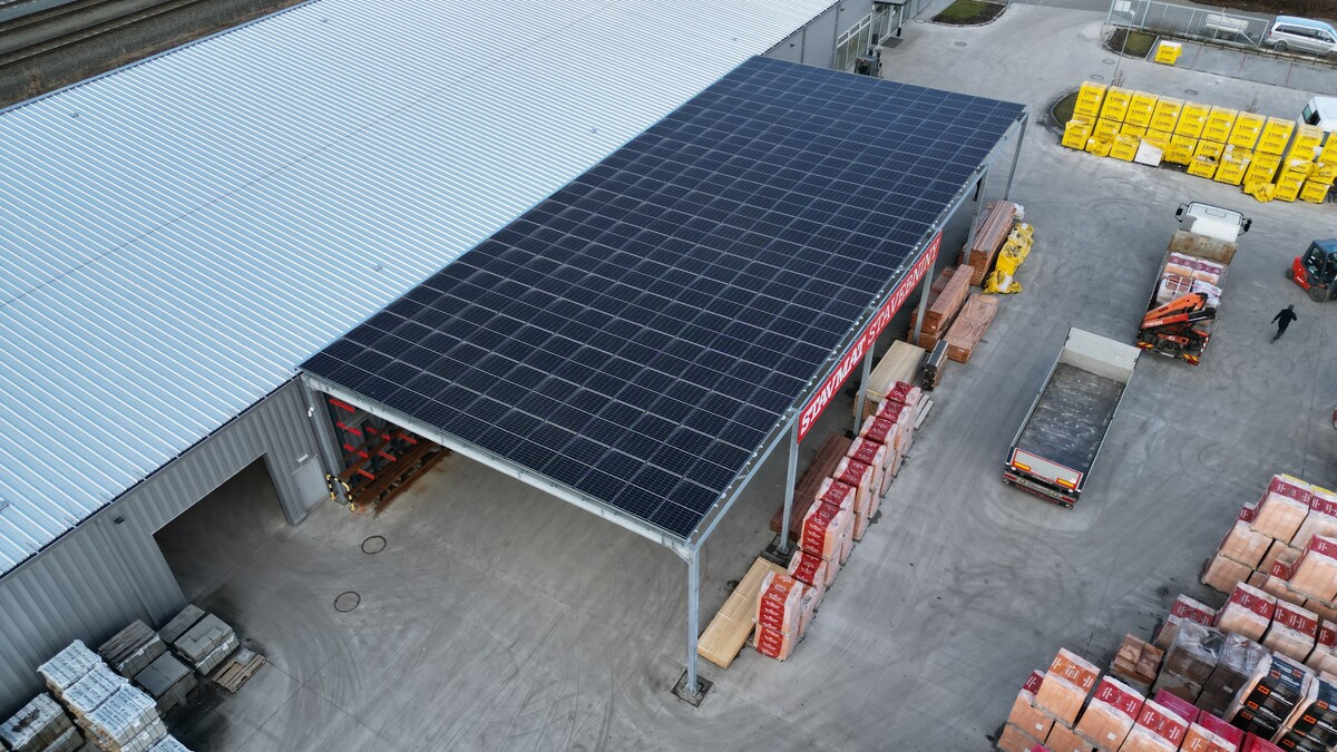 Carporio_PV roofing structure