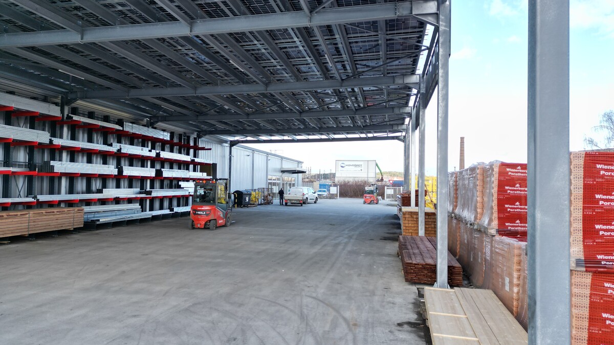 Carporio_PV roofing structure