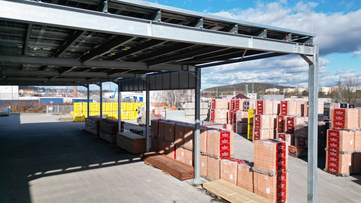 Carporio_PV roofing structure