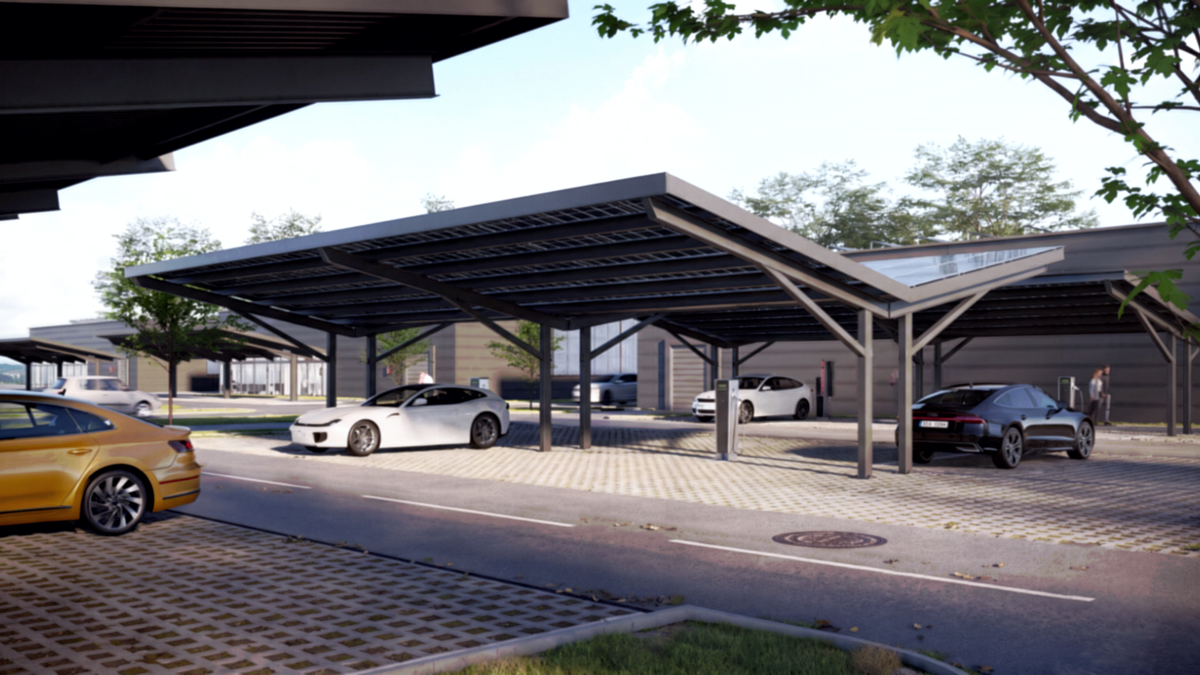 Solar Carport Carporio YL