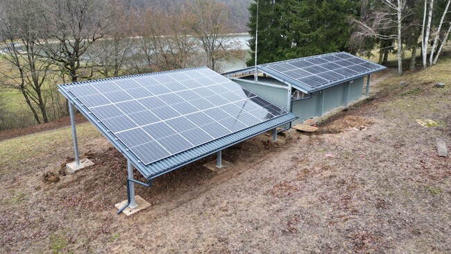 PV roofing structure