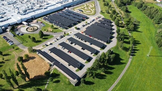 Solar parking system